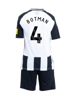 Newcastle United Sven Botman #4 Replika Hemmakläder Barn 2024-25 Kortärmad (+ byxor)